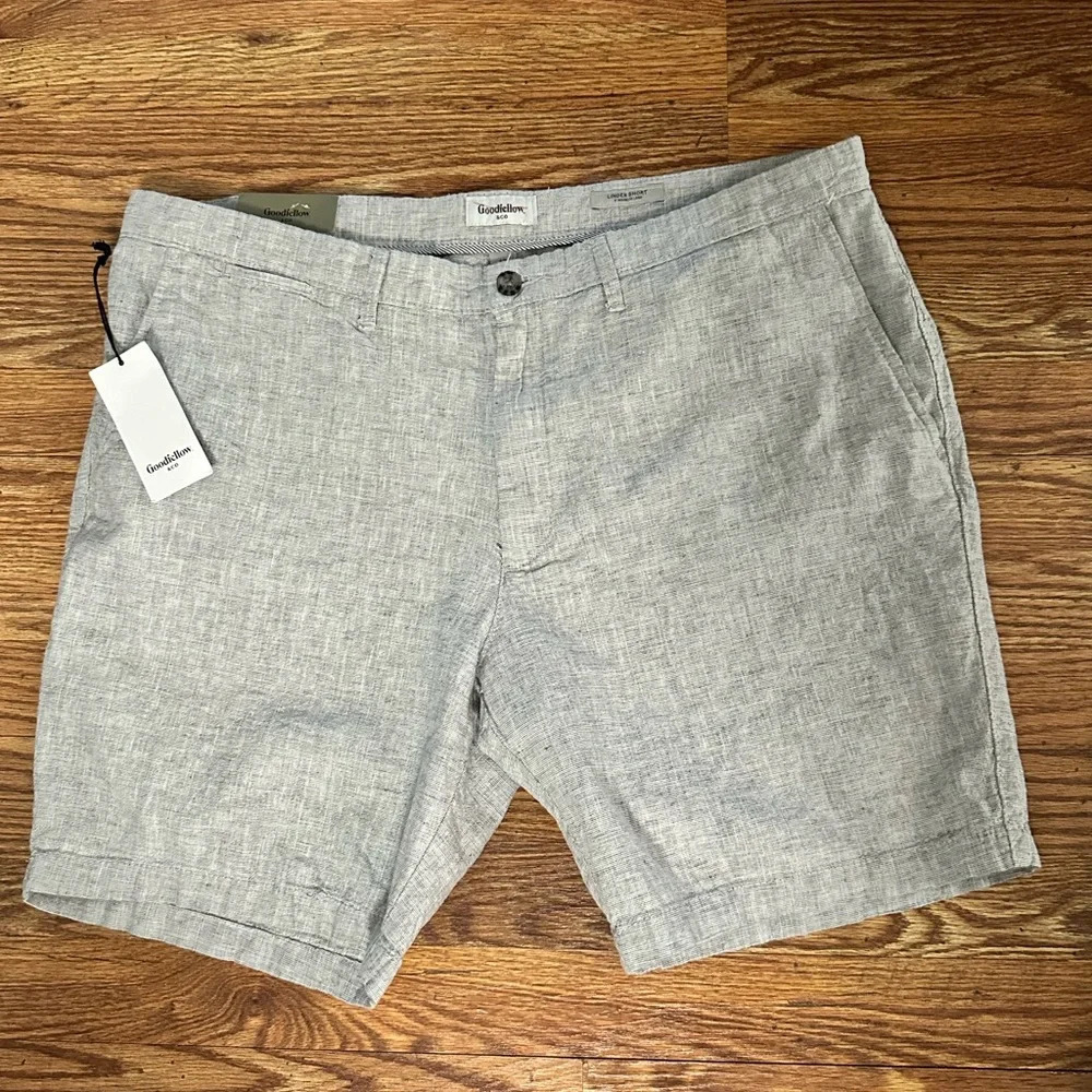 NWT Goodfellow Linden Flat Front Shorts